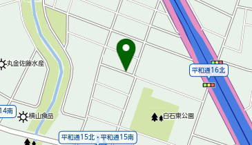 【予約制】akippa 平和通15北20駐車場の地図画像