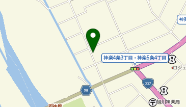 【予約制】akippa P3 旧&alpha;神楽店駐車場【利用時間:AM 6:00-13:00まで】※入庫時間:AM 6:00-8:00までの地図画像