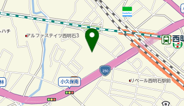 【予約制】akippa 西明石西町1丁目6駐車場の地図画像