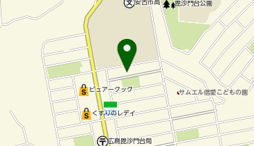 【予約制】akippa 公園入り口向かいの地図画像