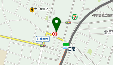 【予約制】akippa 江南駅前第7駐車場の地図画像