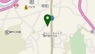 【予約制】akippa 尾張瀬戸駐車場1日200円(ホテル ルートイン付近)の地図画像