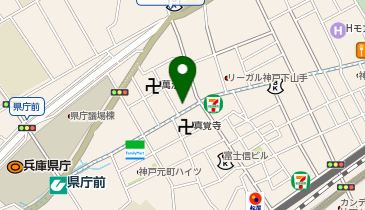 【予約制】akippa 【バイク専用】ミスターP下山手第8駐車場の地図画像