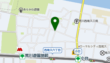 【予約制】akippa [1725b]西尾久6丁目13☆個宅アキッパ駐車場の地図画像