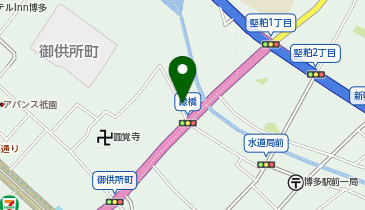 【予約制】akippa 御供所町9丁目駐車場の地図画像