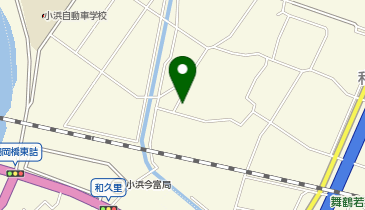 【予約制】akippa 福井県小浜市和久里22-42駐車場の地図画像