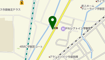 【予約制】akippa レオネクストユリ駐車場【45414】の地図画像