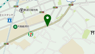 【予約制】akippa 大経大東パーキングの地図画像