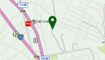 【予約制】akippa 稲毛区天台2丁目7-2 ロッキー天台駐車場の地図画像