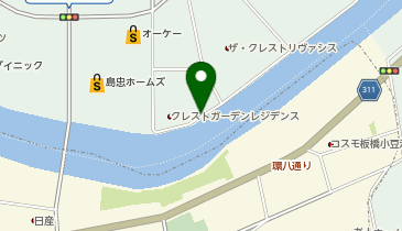 【予約制】akippa [86e37]浮間3丁目6☆個宅アキッパ駐車場の地図画像