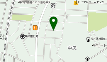 【予約制】akippa 中央3-23駐車場の地図画像