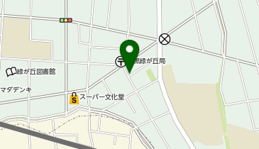 【予約制】akippa [fc51e]緑が丘1丁目▽アキッパ駐車場の地図画像