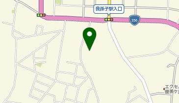 【予約制】akippa 我孫子駅南口駐車場の地図画像