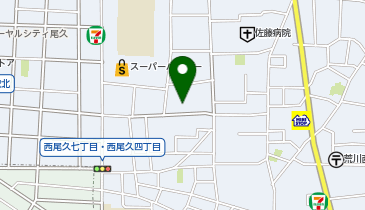 【予約制】akippa 西尾久5丁目13-1☆アキッパ駐車場の地図画像