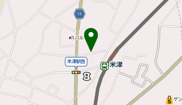 【予約制】akippa 米津駅前第1駐車場の地図画像