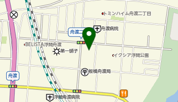 【予約制】akippa [0de6e]舟渡2丁目10☆個宅アキッパ駐車場の地図画像