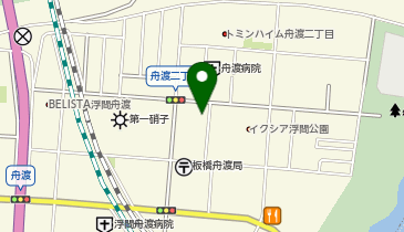 【予約制】akippa 舟渡2丁目10-14☆アキッパ駐車場の地図画像