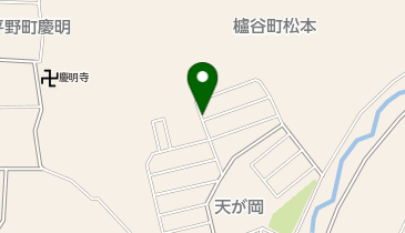 【予約制】akippa ガレージ天が岡の地図画像