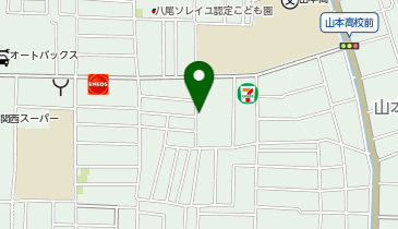 【予約制】akippa 門野ビル駐車場、門野ガレージ、八尾市西山本町6丁目ー6の地図画像