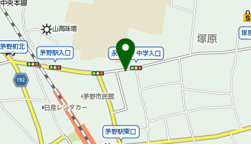 【予約制】akippa 茅野市営市民館第5駐車場【北側】の地図画像