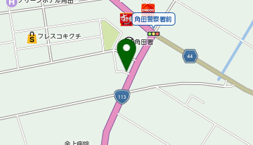 【予約制】akippa [718dd]角田市角田字田町 アキッパ駐車場の地図画像