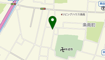 【予約制】akippa 三条市条南町14-1駐車場1番青空の地図画像