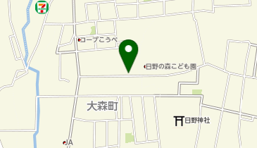 【予約制】akippa レオパレスシャンテ駐車場【27067】の地図画像