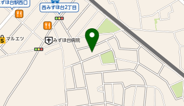 【予約制】akippa 針ケ谷1丁目バイクの地図画像