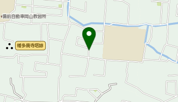 【予約制】akippa 竜操中学校西側赤田駐車場の地図画像