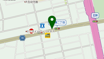 【予約制】akippa 港東通1丁目33駐車場の地図画像
