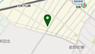 【予約制】akippa 柏森駅前第5駐車場の地図画像