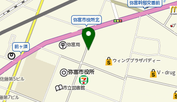 【予約制】akippa 南前新田184 アキッパ駐車場の地図画像