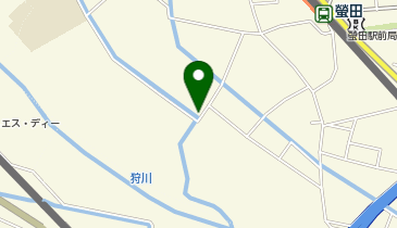 【予約制】akippa 螢田駅近駐車場の地図画像
