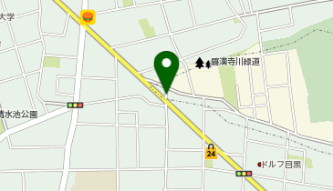 【予約制】akippa 目黒本町3丁目20-11▽アキッパ駐車場の地図画像