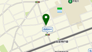 【予約制】akippa 西岡本4丁目駐車場の地図画像