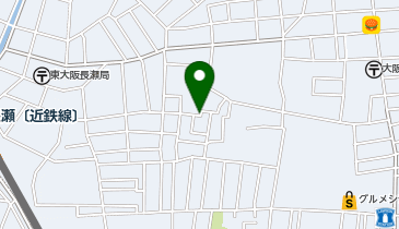【予約制】akippa 小若江1丁目8-20駐車場の地図画像