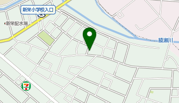 【予約制】akippa 埼玉県草加市長栄4-20-5駐車場の地図画像