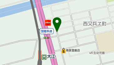 【予約制】akippa 西又兵エ町2-169駐車場の地図画像