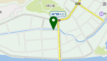 【予約制】akippa 海門橋特設駐車場の地図画像