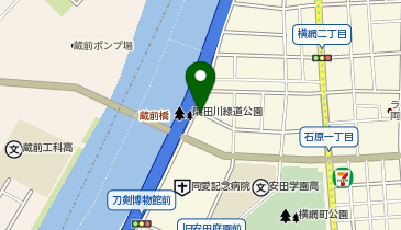 【予約制】akippa 横網2丁目6-2 ブラステルパーキングの地図画像