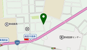 【予約制】akippa [85d23]都城祝吉3丁目駐車場の地図画像