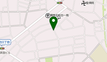 【予約制】akippa 平和台1丁目28-21☆アキッパ駐車場の地図画像