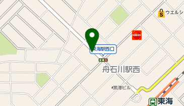 【予約制】akippa 東海駅前第1駐車場の地図画像