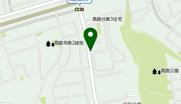 【予約制】akippa 高倉台第3 団地駐車場(4号棟付近)の地図画像