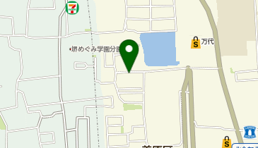 【予約制】akippa 美原北余部 団地駐車場(1号棟付近)の地図画像