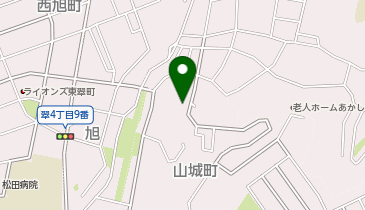 【予約制】akippa 山城町24時間駐車場の地図画像