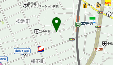 【予約制】akippa 松城町3-46駐車場の地図画像