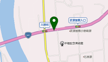 【予約制】akippa 角館町川原町25-11駐車場の地図画像