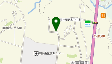 【予約制】akippa 河内長野木戸団地駐車場(22号棟付近)の地図画像