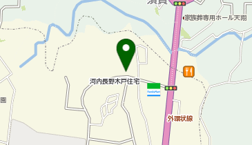 【予約制】akippa 河内長野木戸団地駐車場(24号棟付近)の地図画像